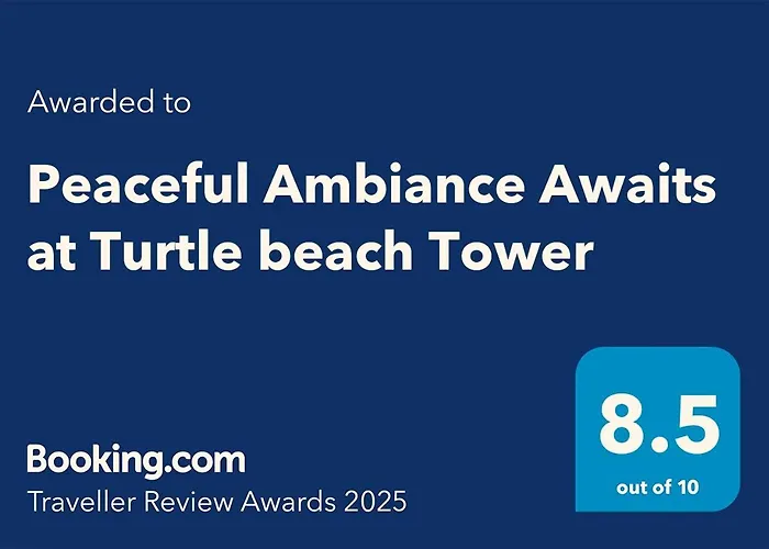 Peaceful Ambiance Awaits At Turtle Tower Apartamento